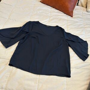 SHEIN Deep Blue Women's Blouse